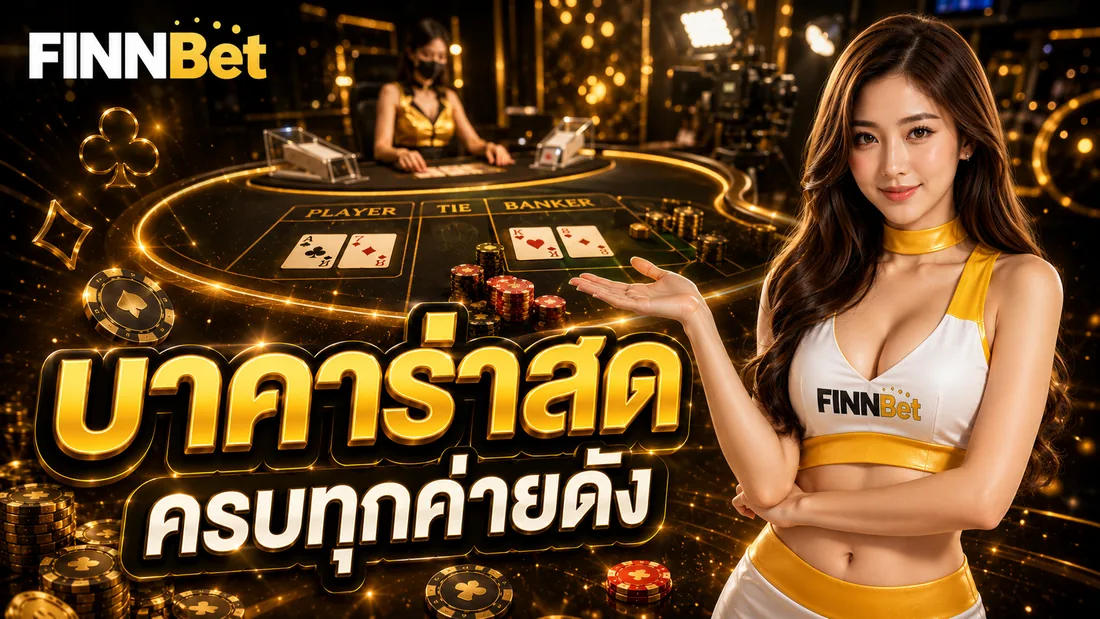 บาคาร่าสด สตูดิโอถ่ายทอดสด FinnBet